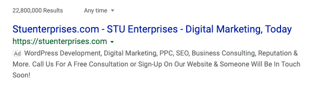 STU Enterprises PPC Agency Digital Advertising PPC Marketing PPC Services PPC Marketing Consultant