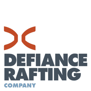 Defiance Rafting Logo and a former client of STU Enterprises